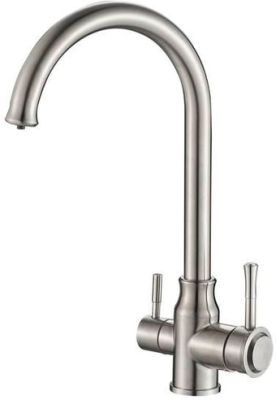 Смеситель ZorG SH 763 (нержавеющая сталь)