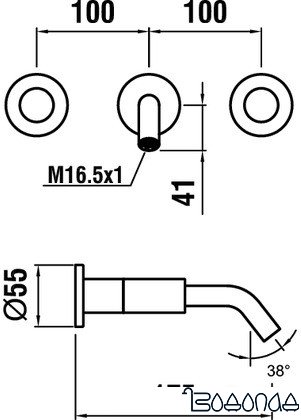 Смеситель Laufen 3123360041201 фото 3