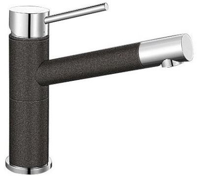 Смеситель Blanco Alta Compact Silgranit (антрацит) [515323]