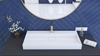 Умывальник Rea Goya 100 U8903 (белый)