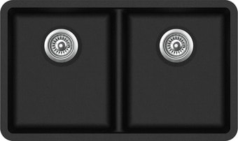 Кухонная мойка Aquasanita Arca SQA200W (черный 601)