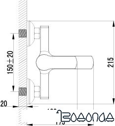 Смеситель Lemark plus GRACE LM1512C