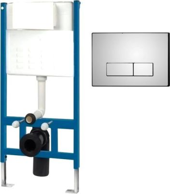 Инсталляция для унитаза Rea REA-E0014 (хром)