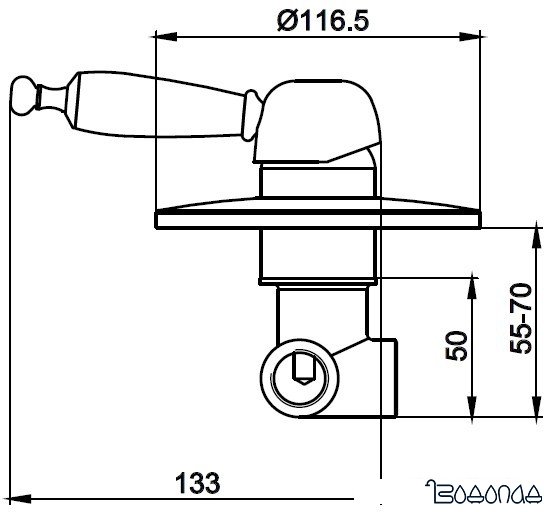 Смеситель Kaiser Vincent [31017] фото 2