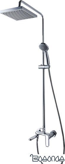 Душевая система Bravat Opal F6125183CP-A-RUS фото 1