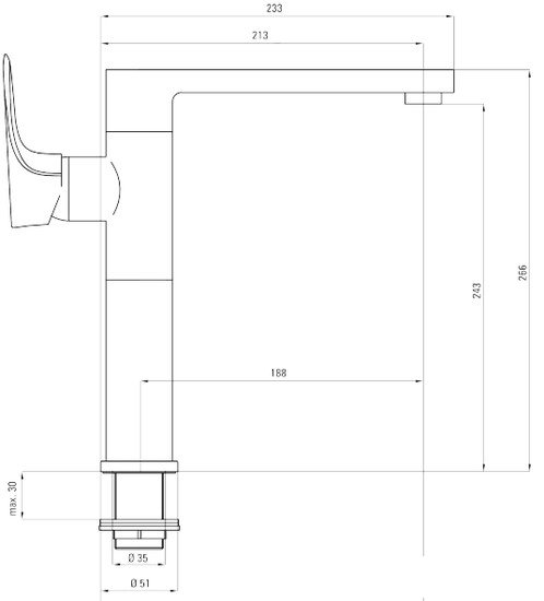 Смеситель Deante Gardenia BEG W630 (хром/белый) фото 4