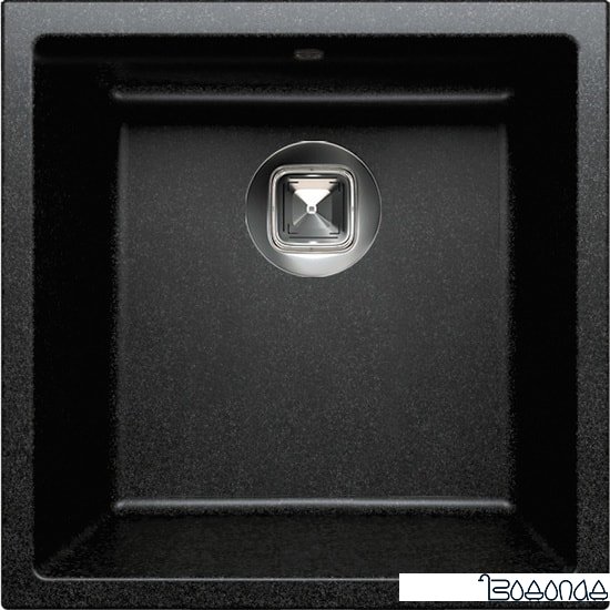Кухонная мойка Tolero R-128 (черный) Кухонная мойка Tolero R-128 (черный)