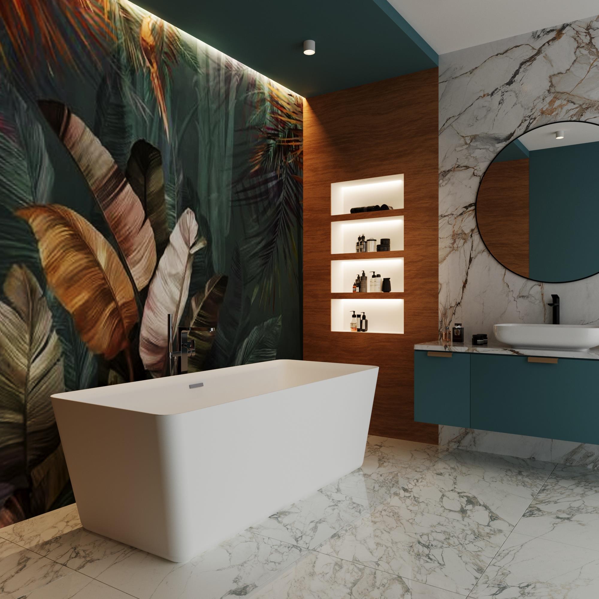 Отдельностоящая конструкция ванны DeSire