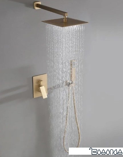 Душевая система Rea Bento REA-P4893 (золотой)