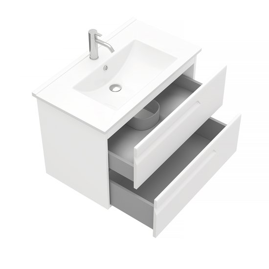 Laparet Тумба под умывальник Atlas 80 (белый матовый)