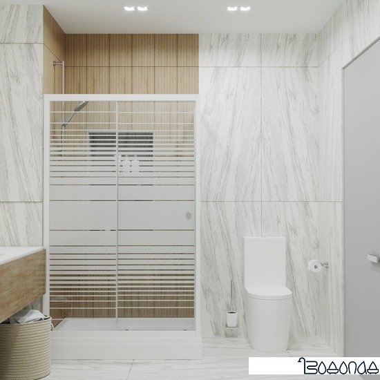 Душевой уголок Triton Фьюжн А1 100х80 (полосы) фото 4