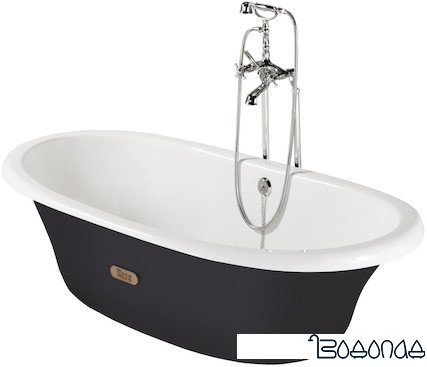 Ванна Roca Newcast 170x85 (черный)