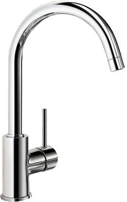 Смеситель Blanco Mida Silgranit (хром)