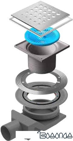 Трап/канал Pestan Confluo Standard Drops 4 Mask фото 1