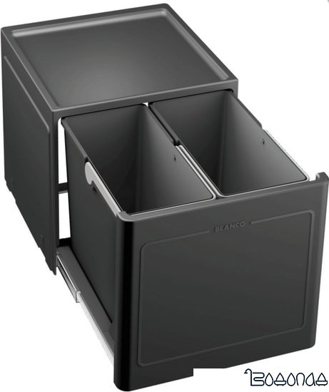 Мусорное ведро с разделителем Blanco Select Botton Pro 45 Manual Мусорное ведро с разделителем Blanco Select Botton Pro 45 Manual
