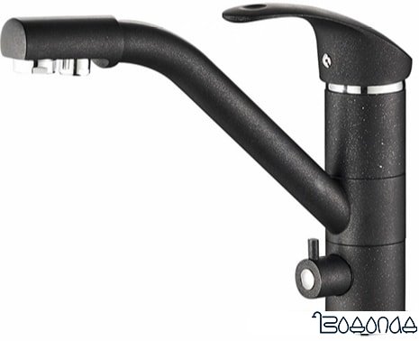 Смеситель ZorG SH 321 (черный/хром)