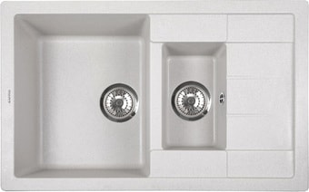 Кухонная мойка ZorG Luka 107 (серый жемчуг) Кухонная мойка ZorG Luka 107 (серый жемчуг)