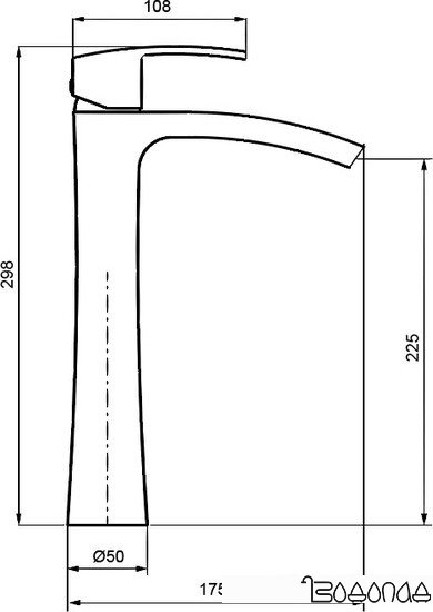 Смеситель Ahti Mikkeli MK202001 фото 2