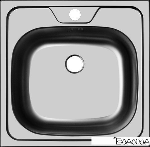 Кухонная мойка Ukinox Классика CLM480.480 ----4K 0C- Кухонная мойка Ukinox Классика CLM480.480 ----4K 0C-
