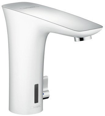 Смеситель Hansgrohe PuraVida 15170400 (белый/хром)