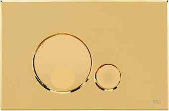 Панель смыва OLI Globe 152954 (золотистый)