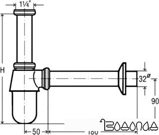 Сифон Viega 102845 фото 3