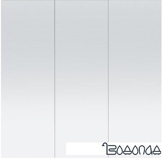 Misty Шкаф с зеркалом Балтика 80 (белый) фото 1