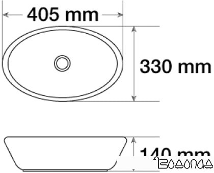 Умывальник CeramaLux 7138