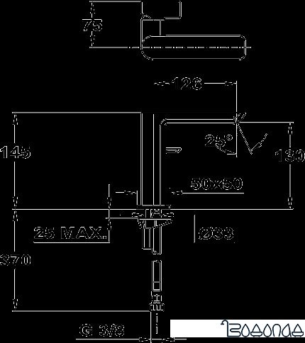 Смеситель TEKA Formentera (62.386.02.00)