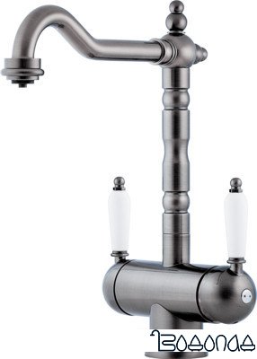 Смеситель Omoikiri Amagasaki-SI (античное серебро)