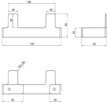 Крючок для ванны Deante Mokko Bianco ADM A121 фото 4