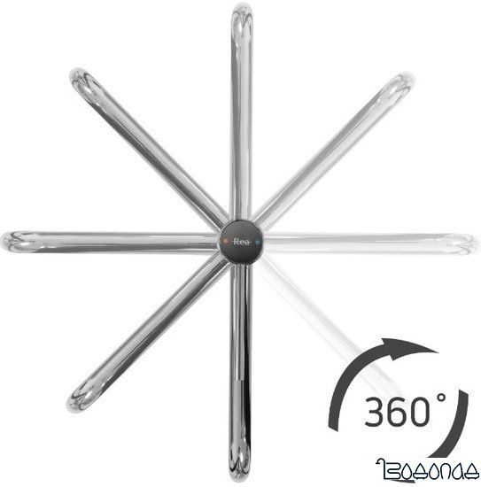 Смеситель Rea Lugano REA-B5001 (черный) фото 4