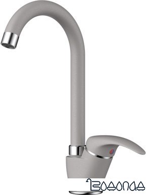 Смеситель Omoikiri Umi-GR (ленинградский серый)