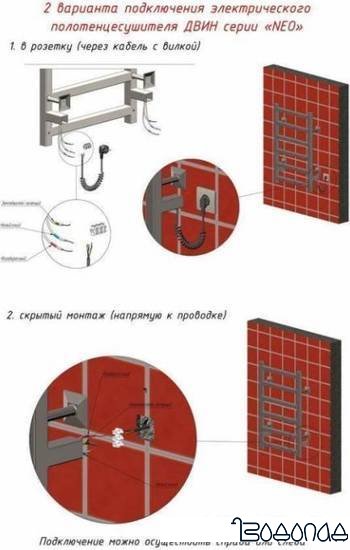 Полотенцесушитель Двин X neo 140/10 (хром) фото 2