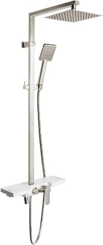 Душевая система Rea Lucas REA-P0221 (хром/белый)