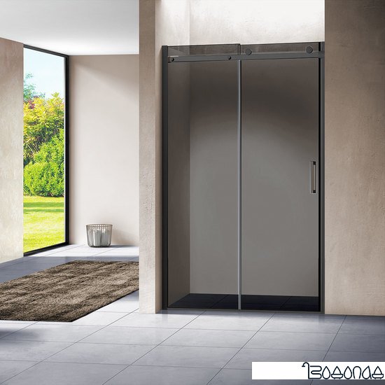 Душевая дверь Vincea Como VPS-1C120CGB (черный/тонированное)