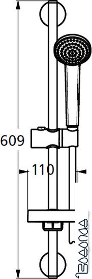 Душевой гарнитур Ideal Standard IdealRain [B9501AA] фото 2
