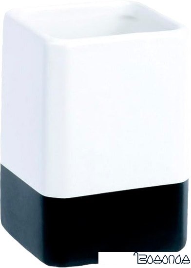 Стакан для зубной щетки и пасты Fixsen Text FX-230-3