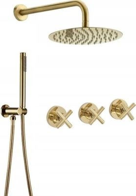 Душевая система Rea Exit REA-P8001 (золотой)