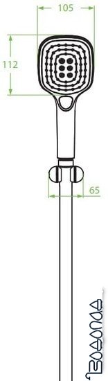 Душевой гарнитур Laveo Zorita NLZ 70AD