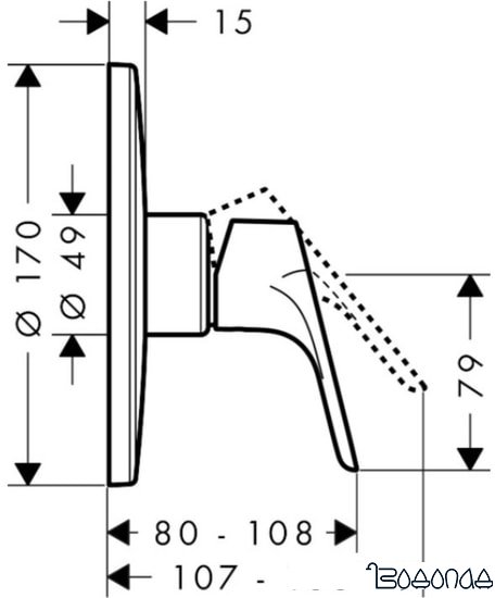 Смеситель Hansgrohe Focus 31964000