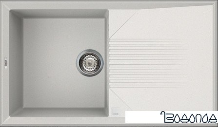 Кухонная мойка Elleci Tekno 400 Bianco Titano 68