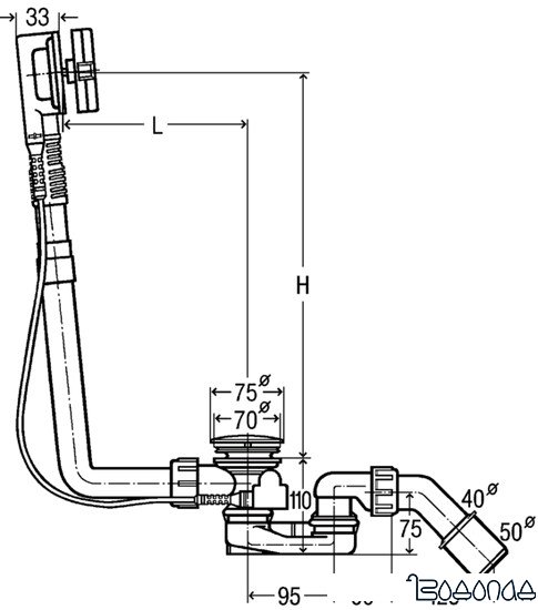 Сифон Viega Multiplex Visign M5 138561