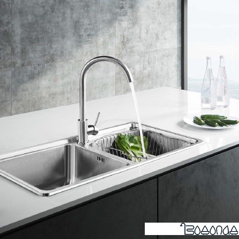 Смеситель ZorG ZRN 980106 (нержавеющая сталь) фото 4