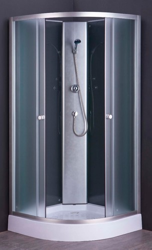 Душевая кабина Coliseum SWL-80 80x80 с низким поддоном (матовое стекло)