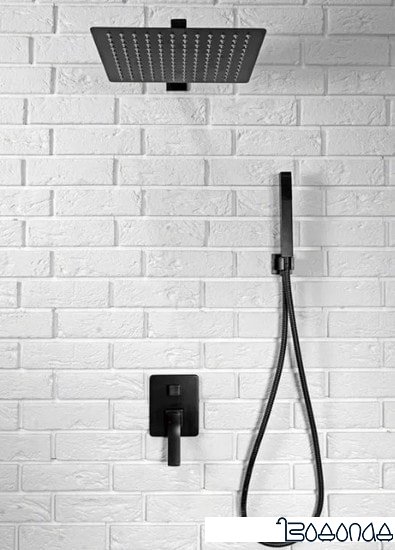 Душевая система Rea Sonic REA-P0369 (черный)