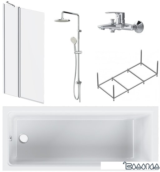 Ванна AM.PM Gem W90ASET-170D3W5