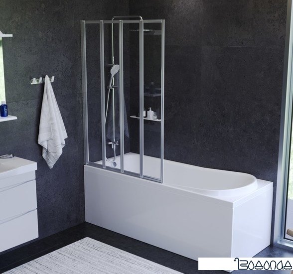 Душевая шторка AM.PM Like W80BS-100-140CT