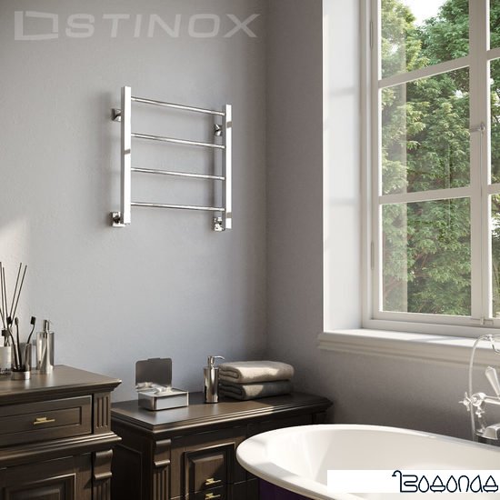 Полотенцесушитель Stinox Classic 50x50 cl50
