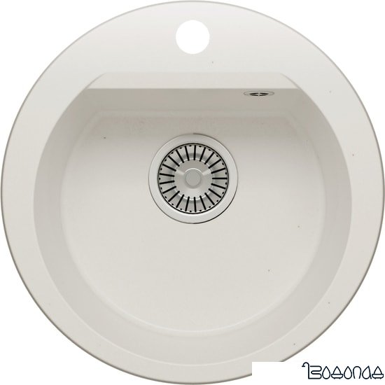 Кухонная мойка Polygran Atol-460 (белый хлопок 36) фото 1 Кухонная мойка Polygran Atol-460 (белый хлопок 36) фото 1